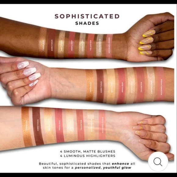 Blinc Cosmetics - Glow Getter Face Palette (Eyeshadow & Blush & Hightlighter) - Picture 5 of 5